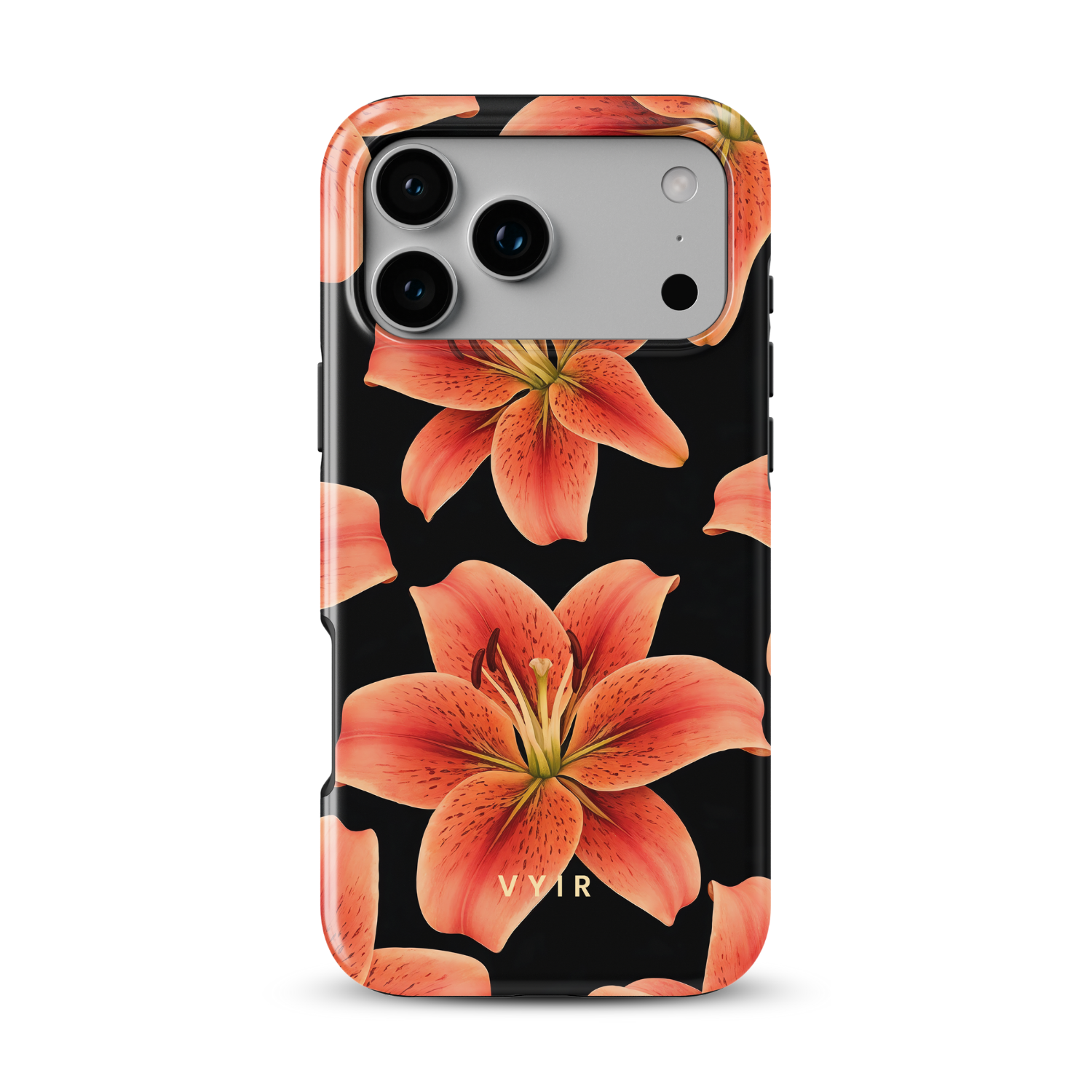Tiger Lily Elegance - Shockproof MagSafe iPhone Case