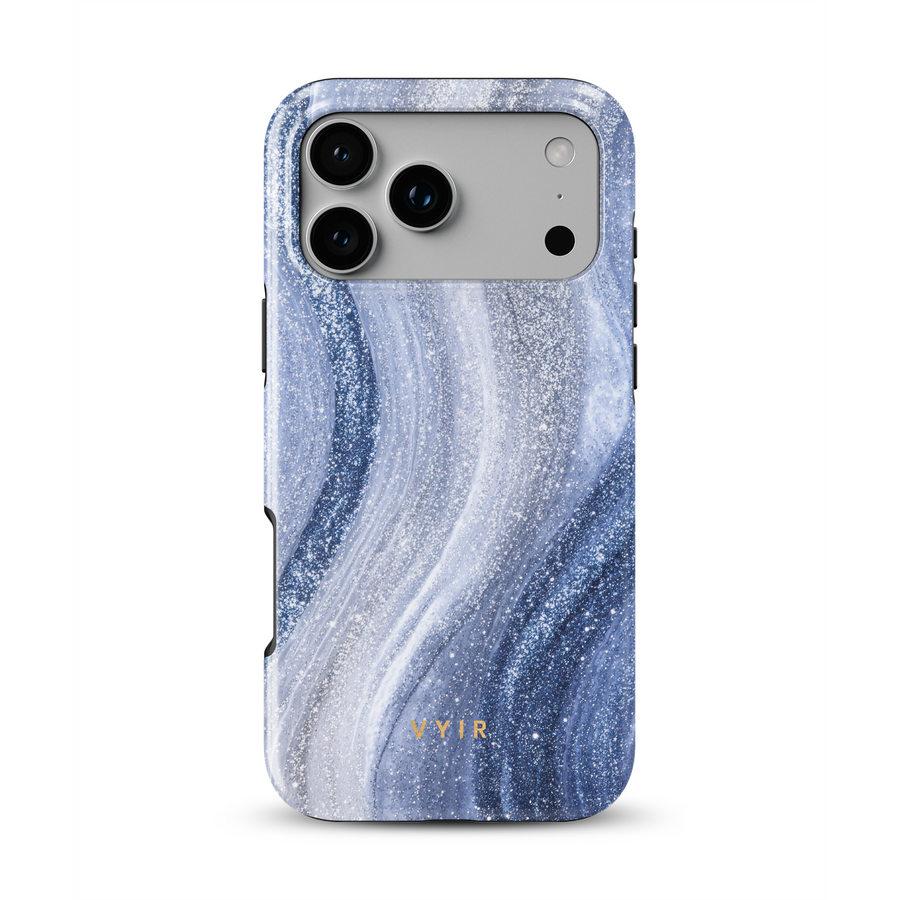 Blue Swirl - Shockproof MagSafe iPhone Case