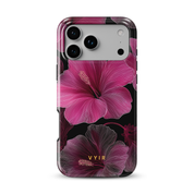 Midnight Hibiscus - Shockproof MagSafe iPhone Case