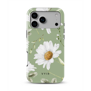 Sage Daisy Garden - Shockproof MagSafe iPhone Case