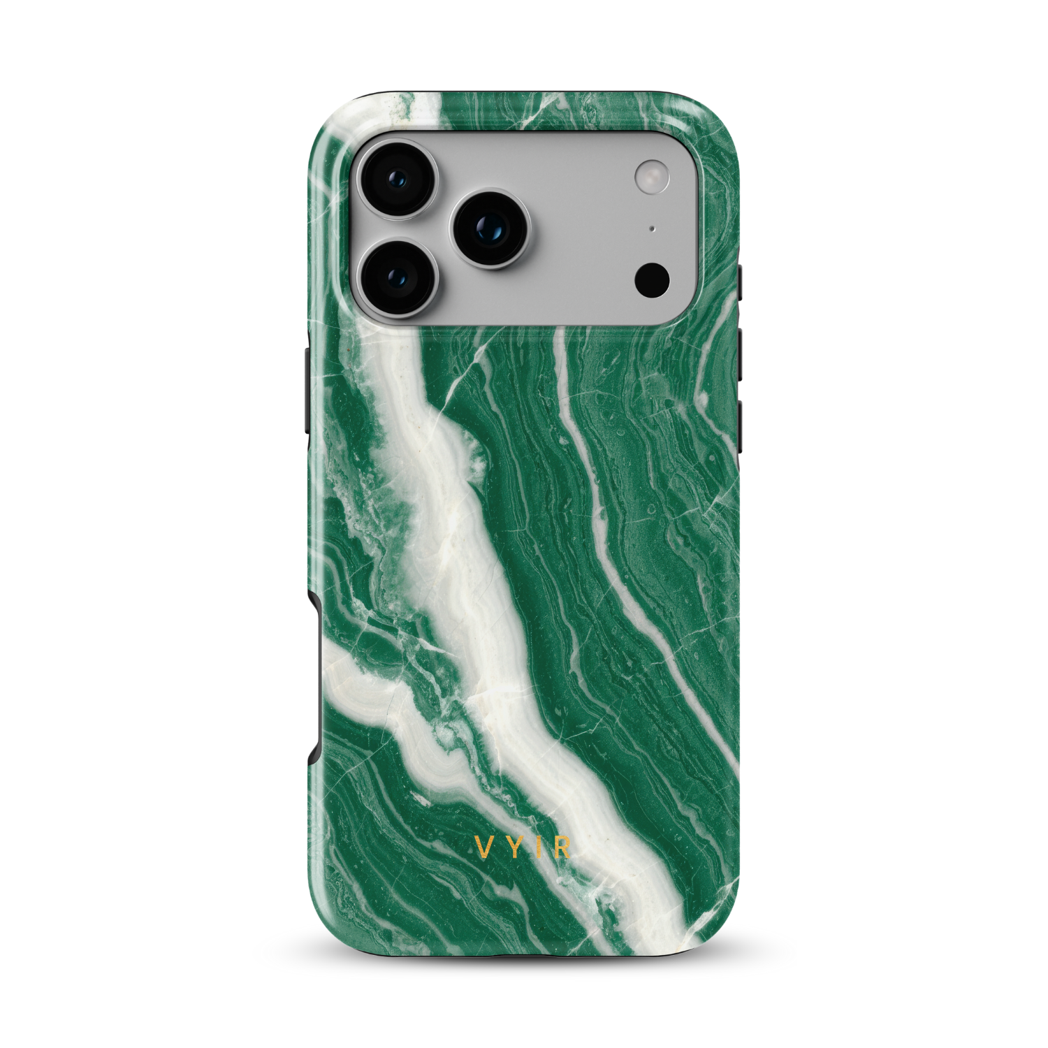 Italian Marble Green - Shockproof MagSafe iPhone Case