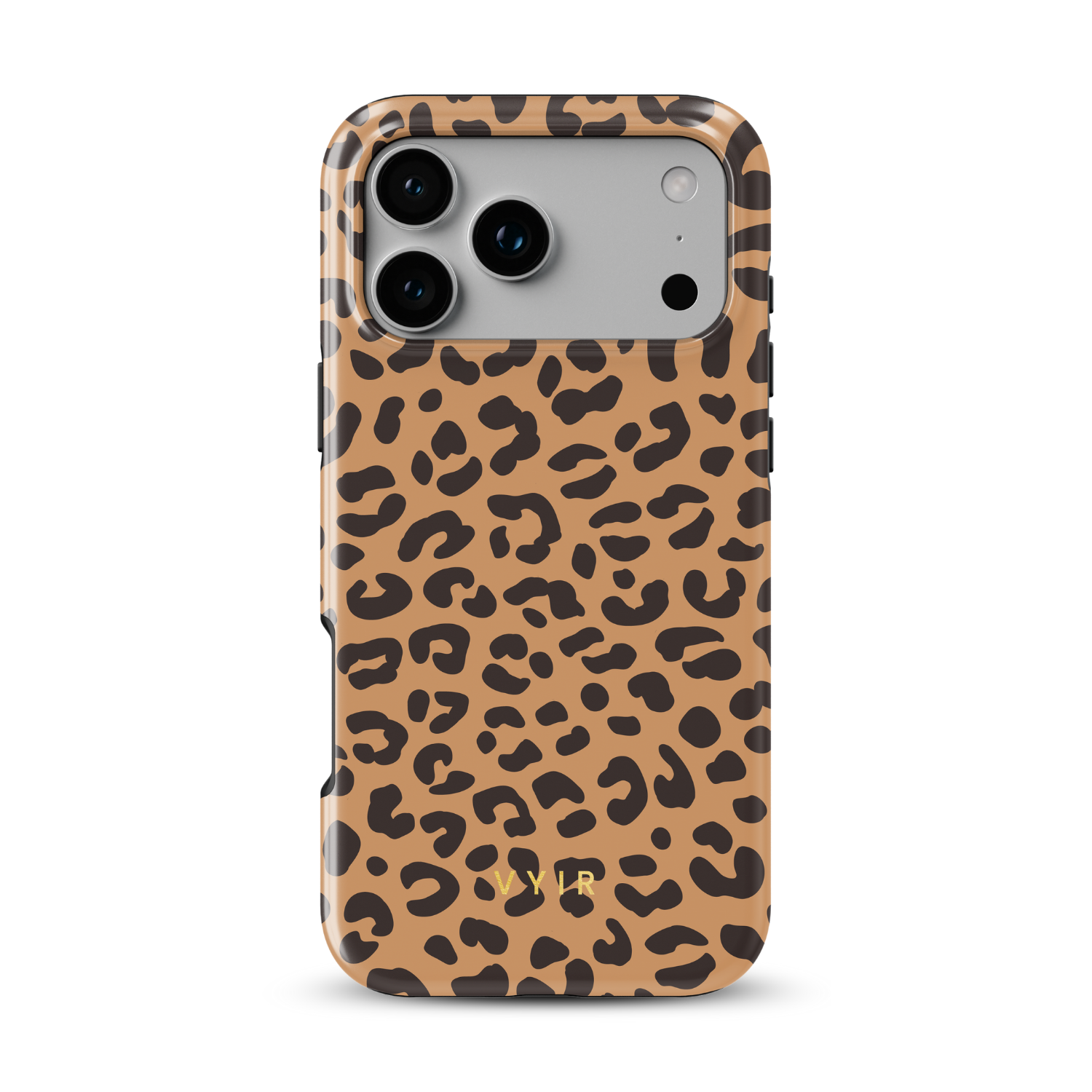 Leopard Elegance Peanut - Shockproof MagSafe iPhone Case