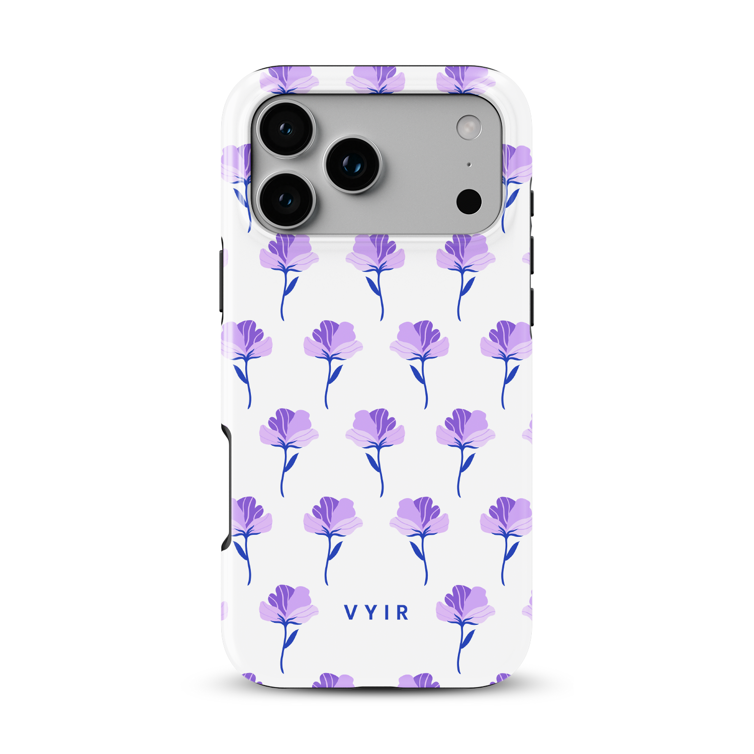 Petal Breeze Lilac - Shockproof MagSafe iPhone Case
