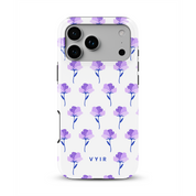 Petal Breeze Lilac - Shockproof MagSafe iPhone Case