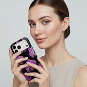 Orchid Noir - Shockproof MagSafe iPhone Case