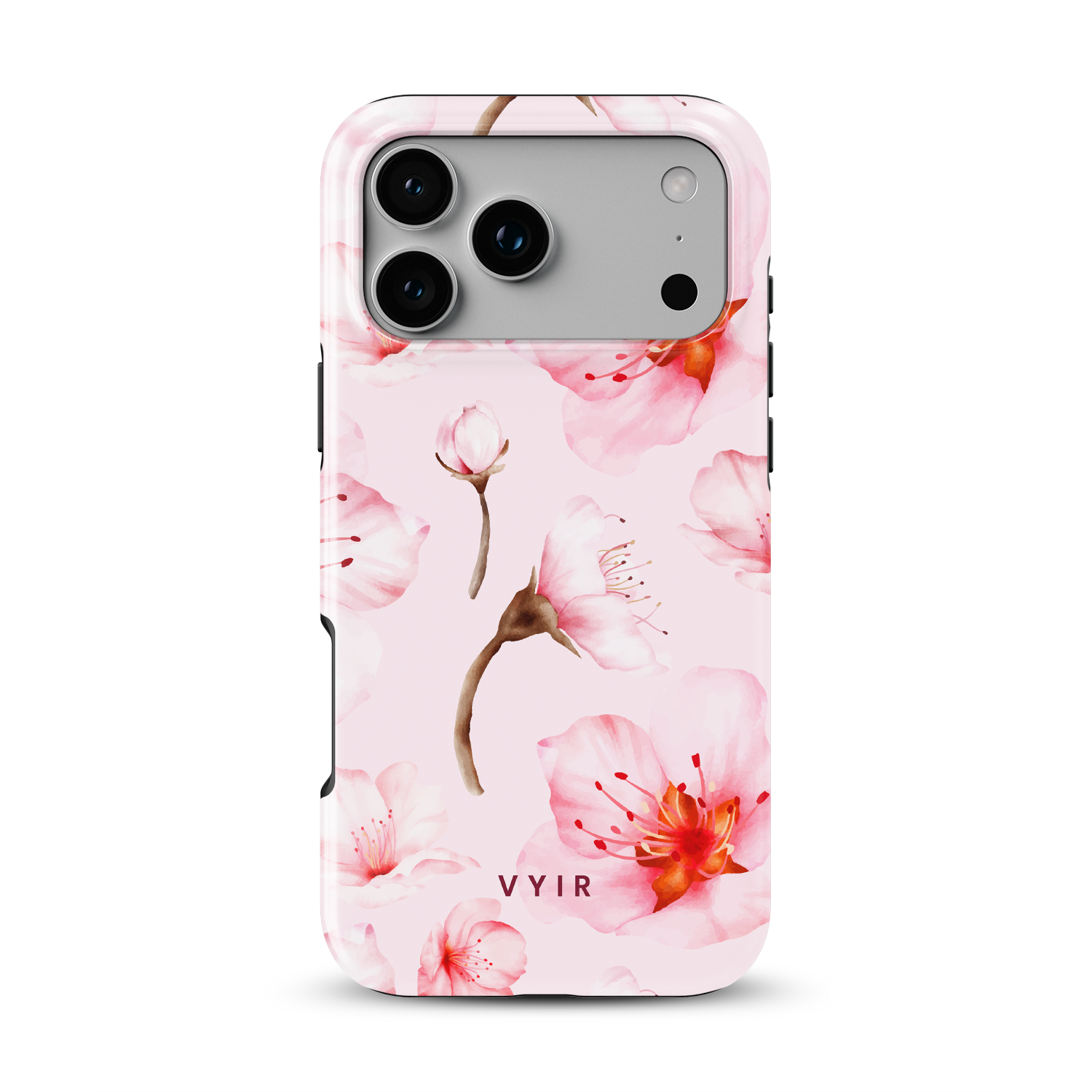 Cherry Blossom Drift - Shockproof MagSafe iPhone Case
