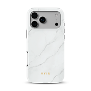 Pure Marble White - Shockproof MagSafe iPhone Case