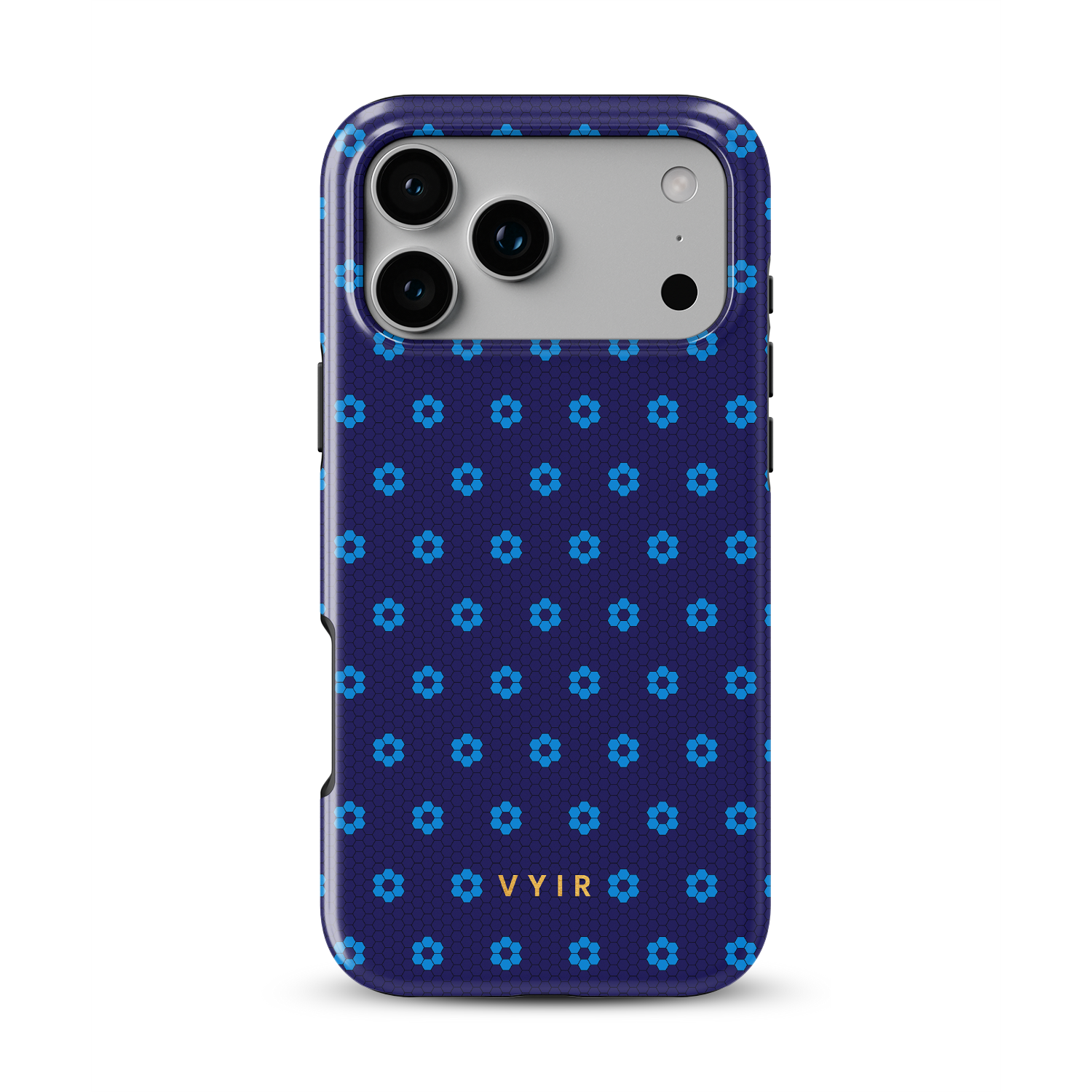 1VYIRSignatureFlowerPatternBlue-ShockproofToughMagSafeiPhoneCase.png