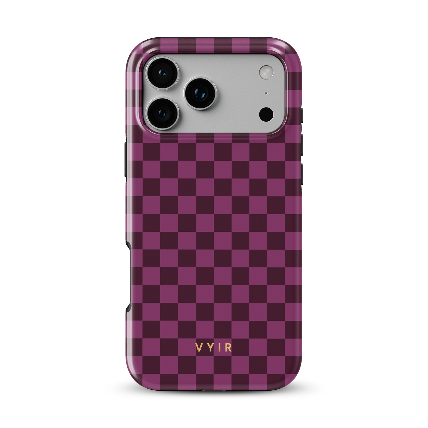 1VYIRTinyCheckerBurgundyandDarkRed-ShockproofToughMagSafeiPhoneCase.png