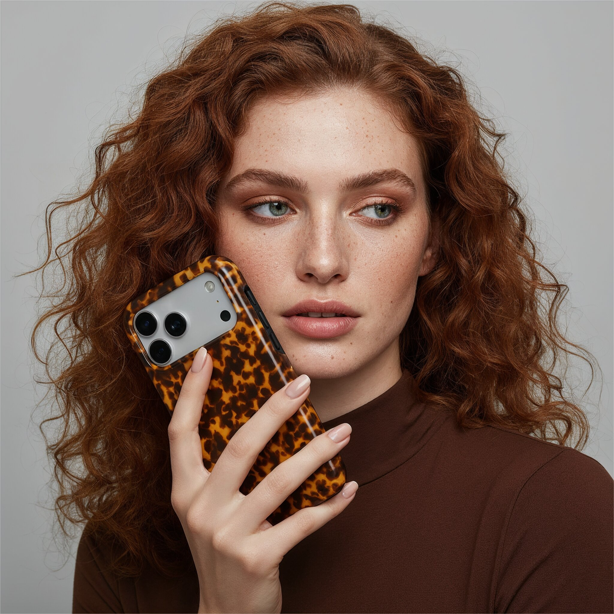 Tortoiseshell, Amber - Shockproof MagSafe iPhone Case