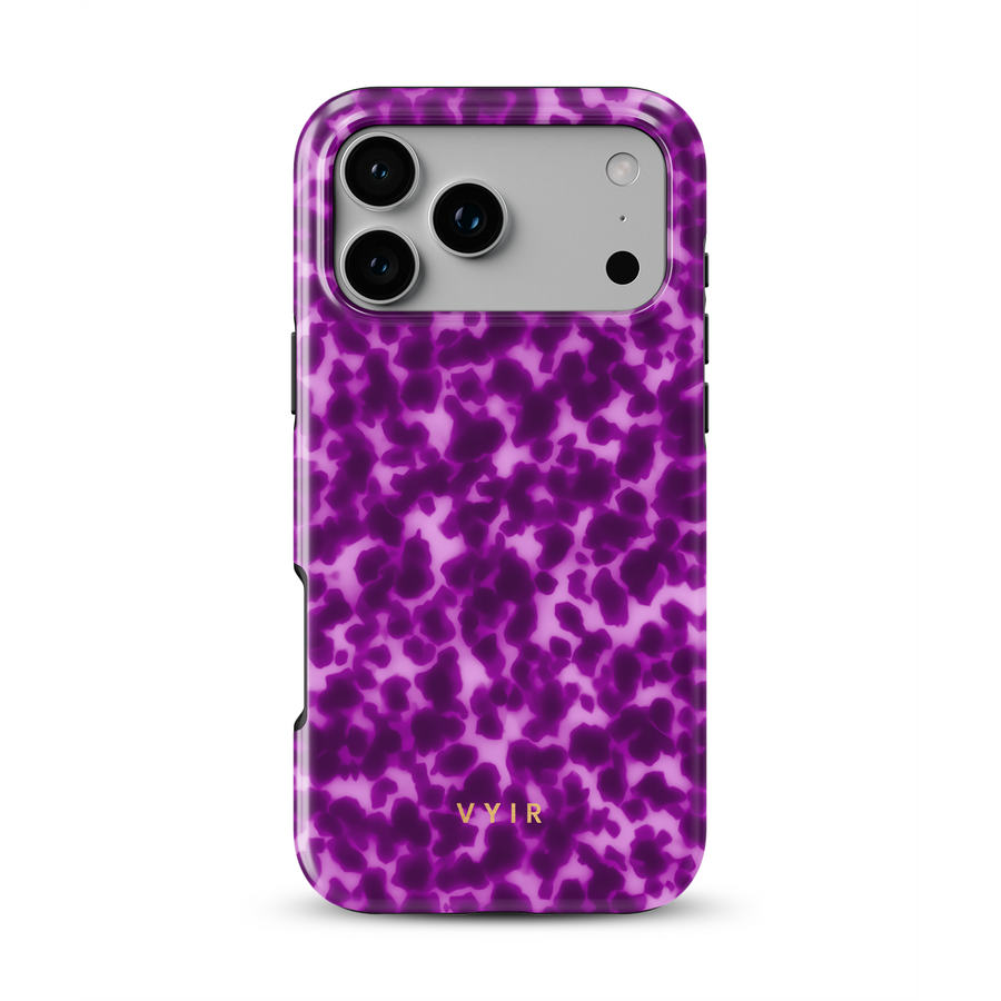 Tortoiseshell, Purple - Shockproof MagSafe iPhone Case