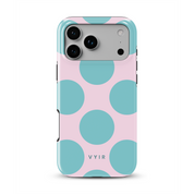 Big Polka Dots, Cotton Candy - Shockproof MagSafe iPhone Case