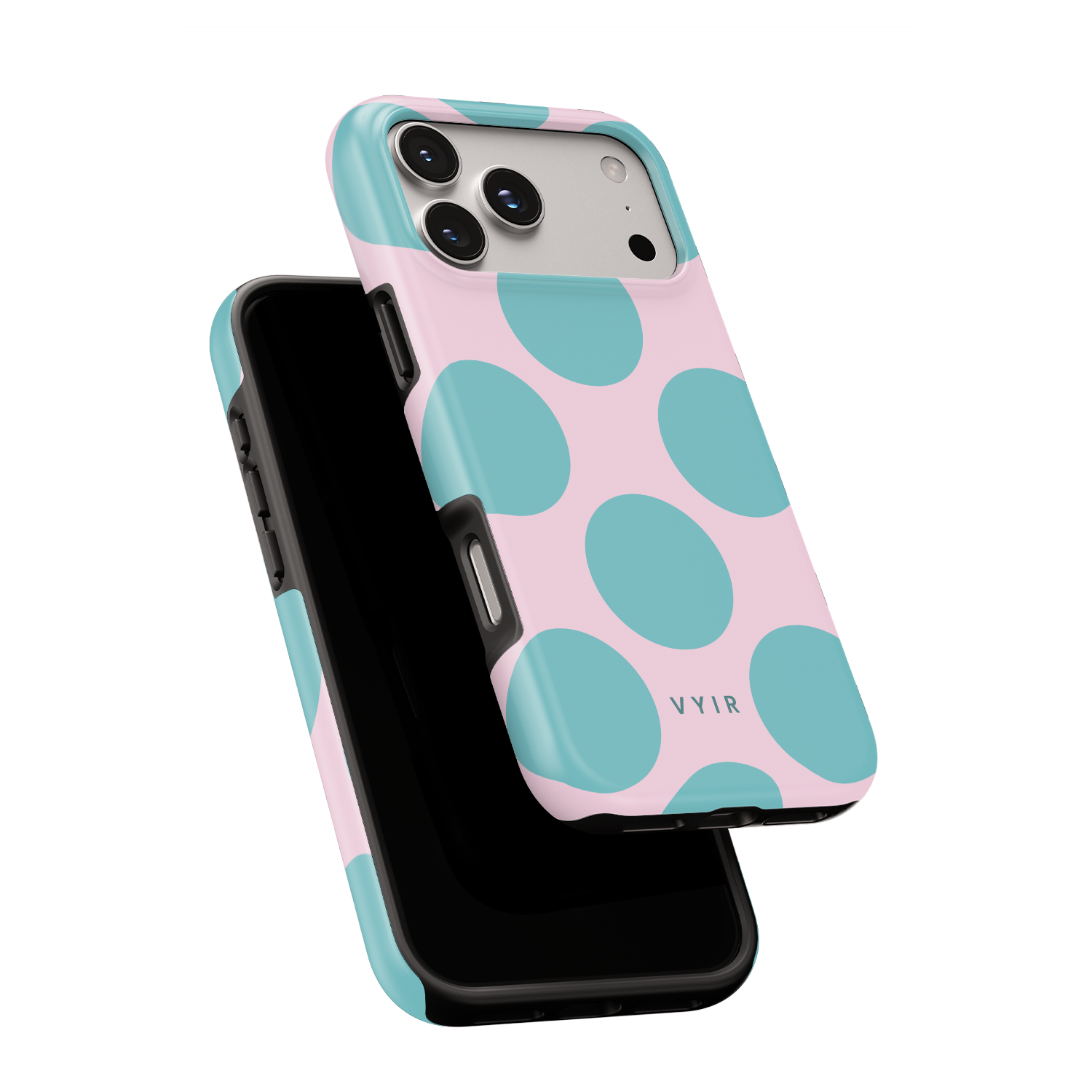 Big Polka Dots, Cotton Candy - Shockproof MagSafe iPhone Case