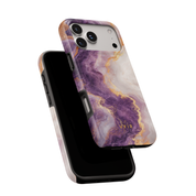 Golden Luxe Purple - Shockproof MagSafe iPhone Case