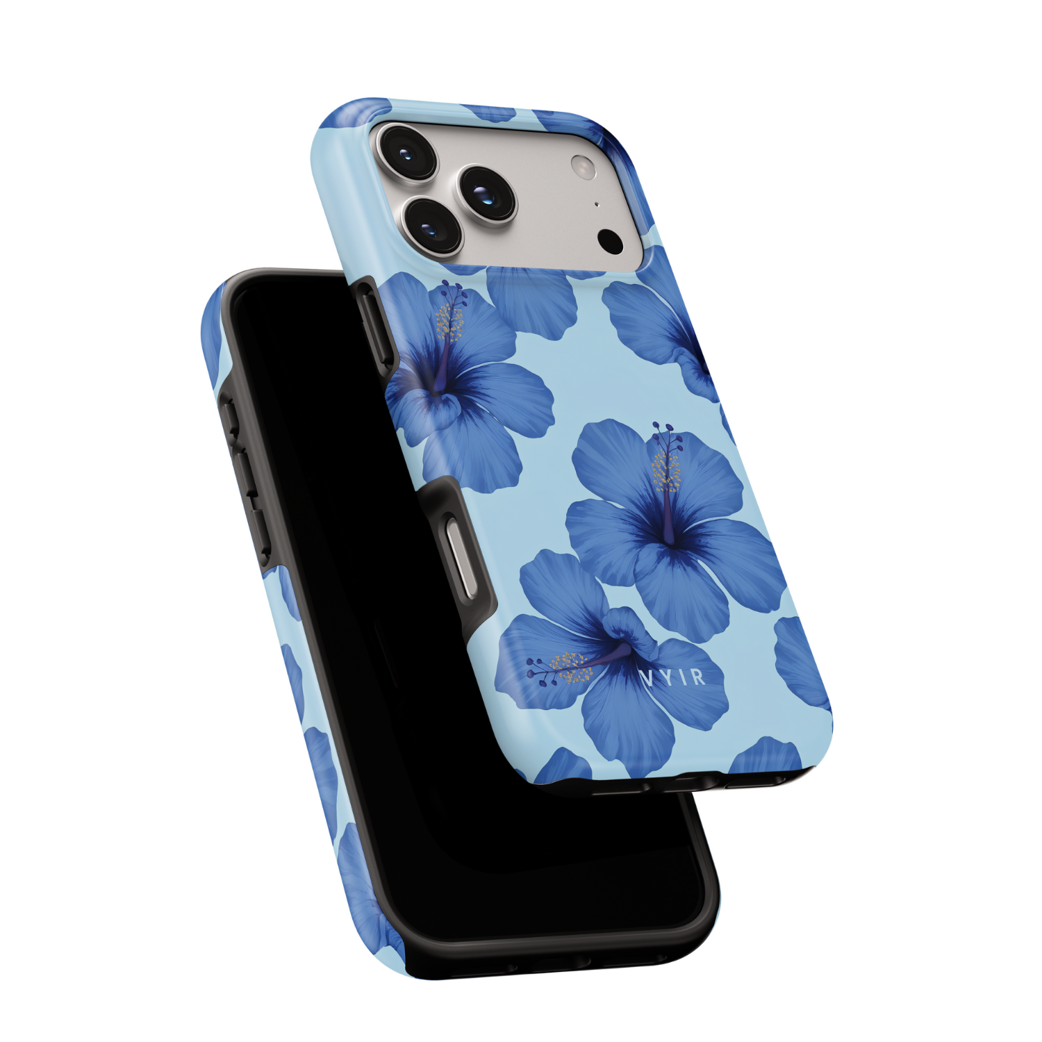 Sky Bloom Hibiscus - Shockproof MagSafe iPhone Case