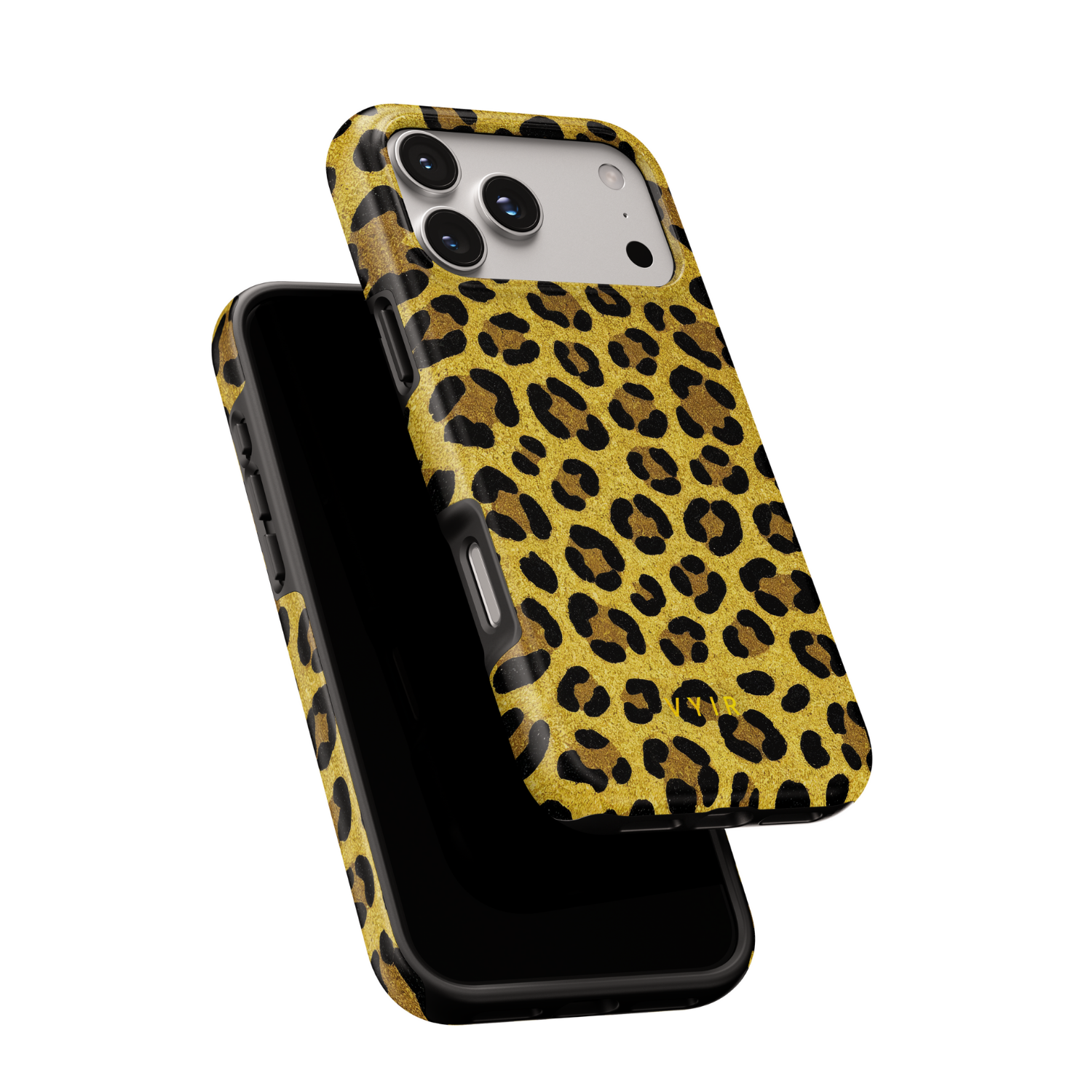 Luxe Leopard Gold - Shockproof MagSafe iPhone Case