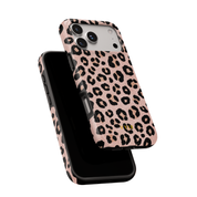 Luxe Leopard Rose Gold - Shockproof MagSafe iPhone Case