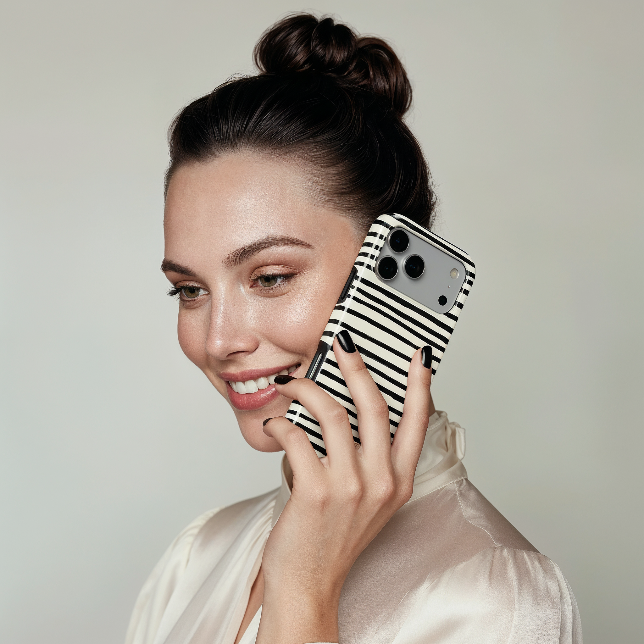Paris Stripes - Shockproof Phone Case