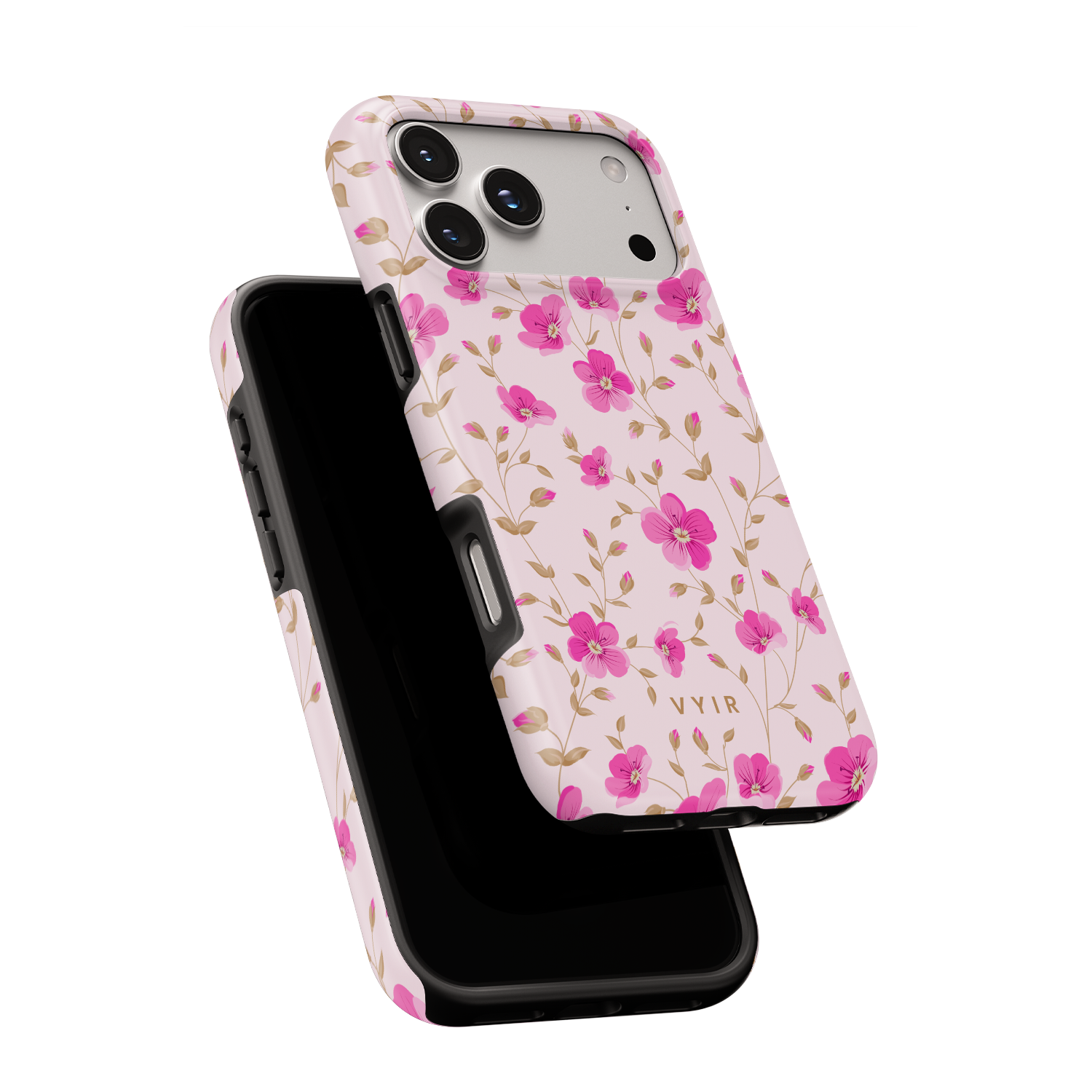 2VYIRPinkFlowers-ShockproofToughMagSafeiPhoneCase.png