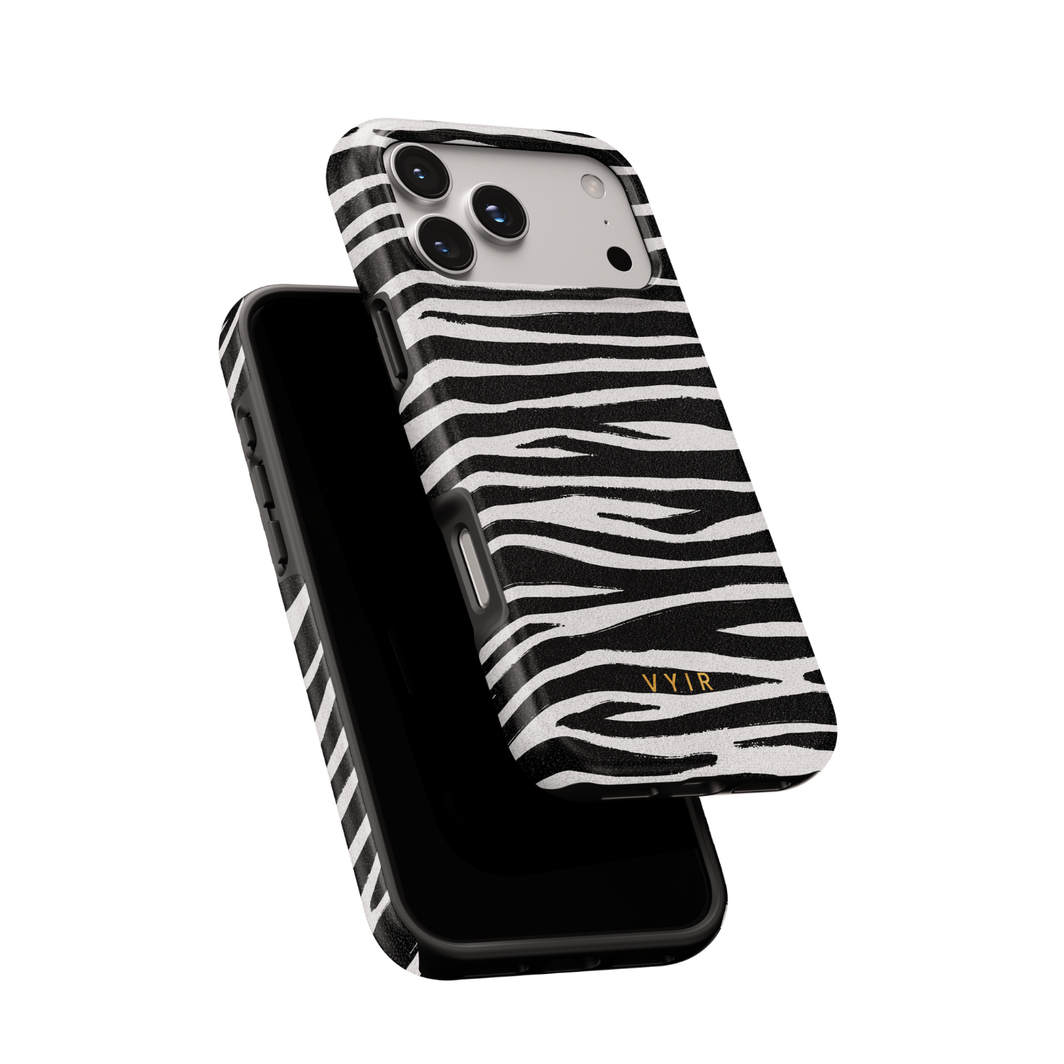 2VYIRZebraGleamWhiteandBlack-ShockproofToughMagSafeiPhoneCase.png