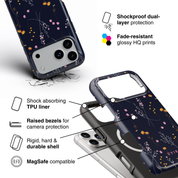 Starfall Wildflower - Shockproof MagSafe iPhone Case