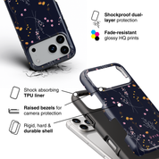 Starfall Wildflower - Shockproof Phone Case