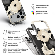 Noir Elegance - Shockproof Phone Case