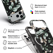 Evergreen Branches - Shockproof MagSafe iPhone Case