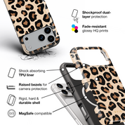 Chic Leopard - Shockproof MagSafe iPhone Case