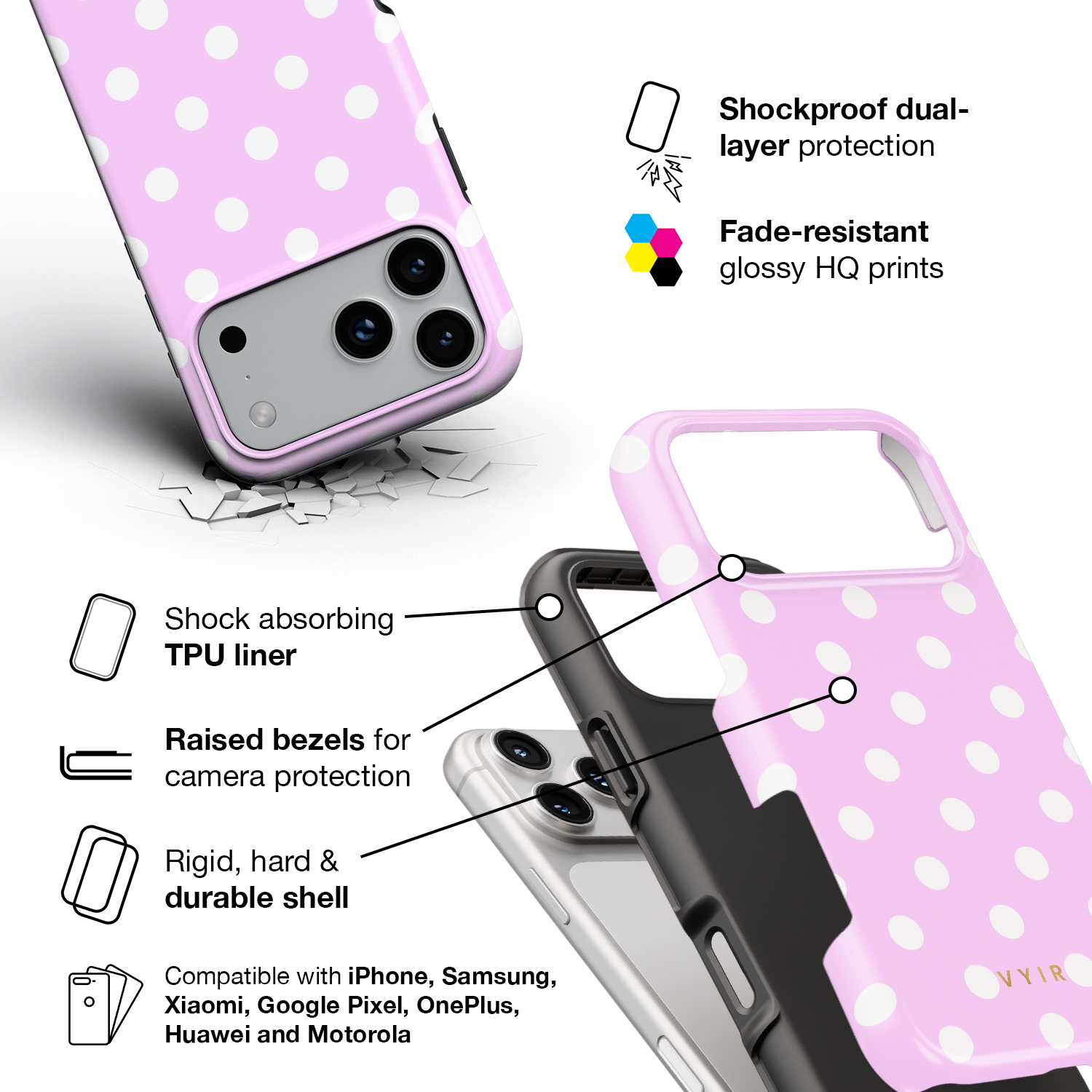 3VYIRClassicPolkaDotsPastelPinkandWhite-ShockproofToughPhoneCaseforiPhone_SamsungGalaxy_GooglePixel_Xiaomi_Oneplus_Huawei_Motorola.png