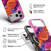 Wild Daisy Meadow - Shockproof MagSafe iPhone Case
