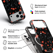 Red Poppies - Shockproof MagSafe iPhone Case