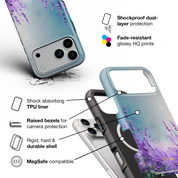 Lavender Breeze - Shockproof MagSafe iPhone Case