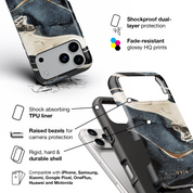 Midnight Opal - Shockproof Phone Case