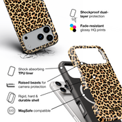 Savanna Leopard - Shockproof MagSafe iPhone Case