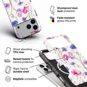 Meadow Bloom - Shockproof MagSafe iPhone Case
