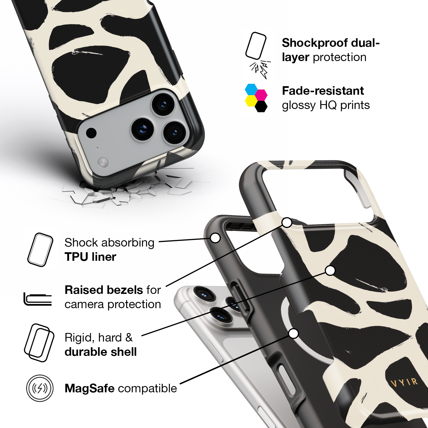 3VYIRWildSafariBlackandMilkWhite-ShockproofToughMagSafeiPhoneCase.png