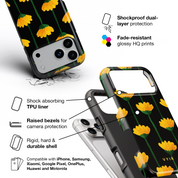 Sunflower Bloom - Shockproof Phone Case