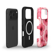Blush Hibiscus - Shockproof MagSafe iPhone Case