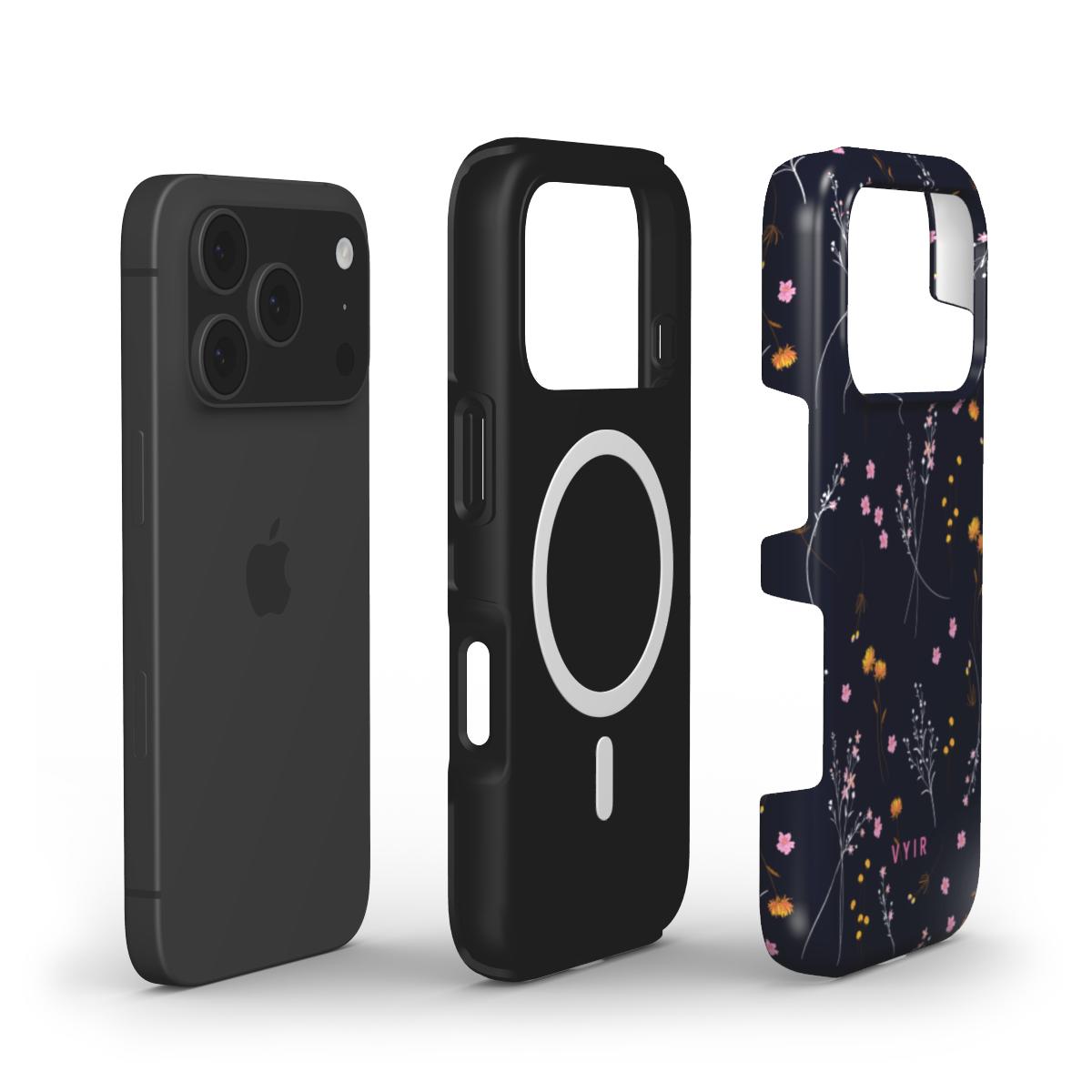 Starfall Wildflower - Shockproof MagSafe iPhone Case