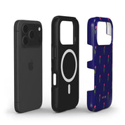 Navy Tulip - Shockproof MagSafe iPhone Case