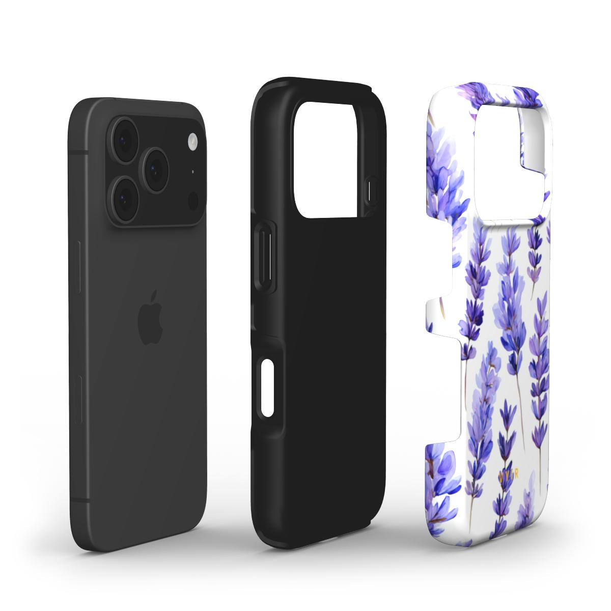 Lavender Field - Shockproof Phone Case