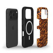 Tortoiseshell, Amber - Shockproof MagSafe iPhone Case