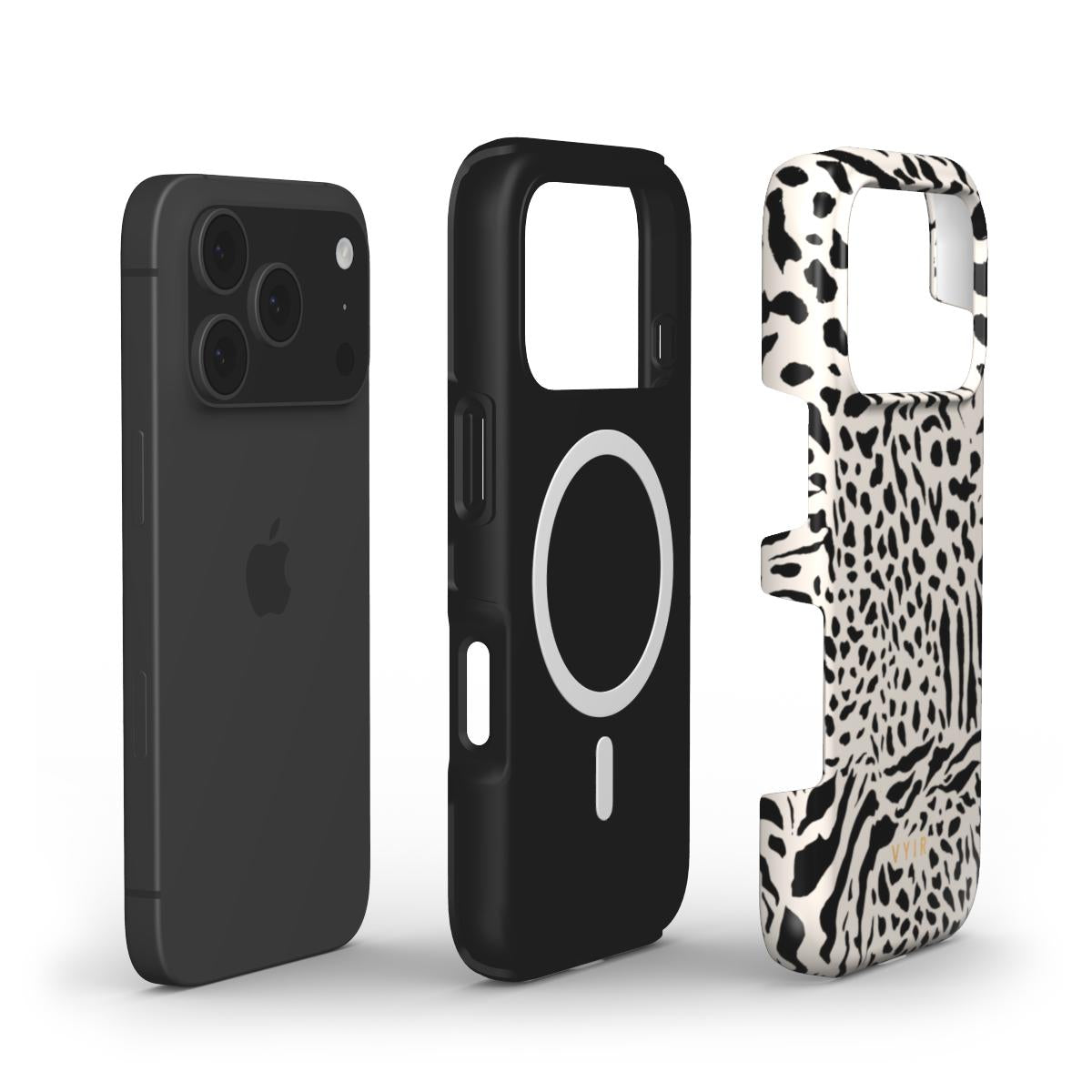 Noir Safari - Shockproof MagSafe iPhone Case