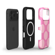 Big Polka Dots, Bubblegum - Shockproof MagSafe iPhone Case