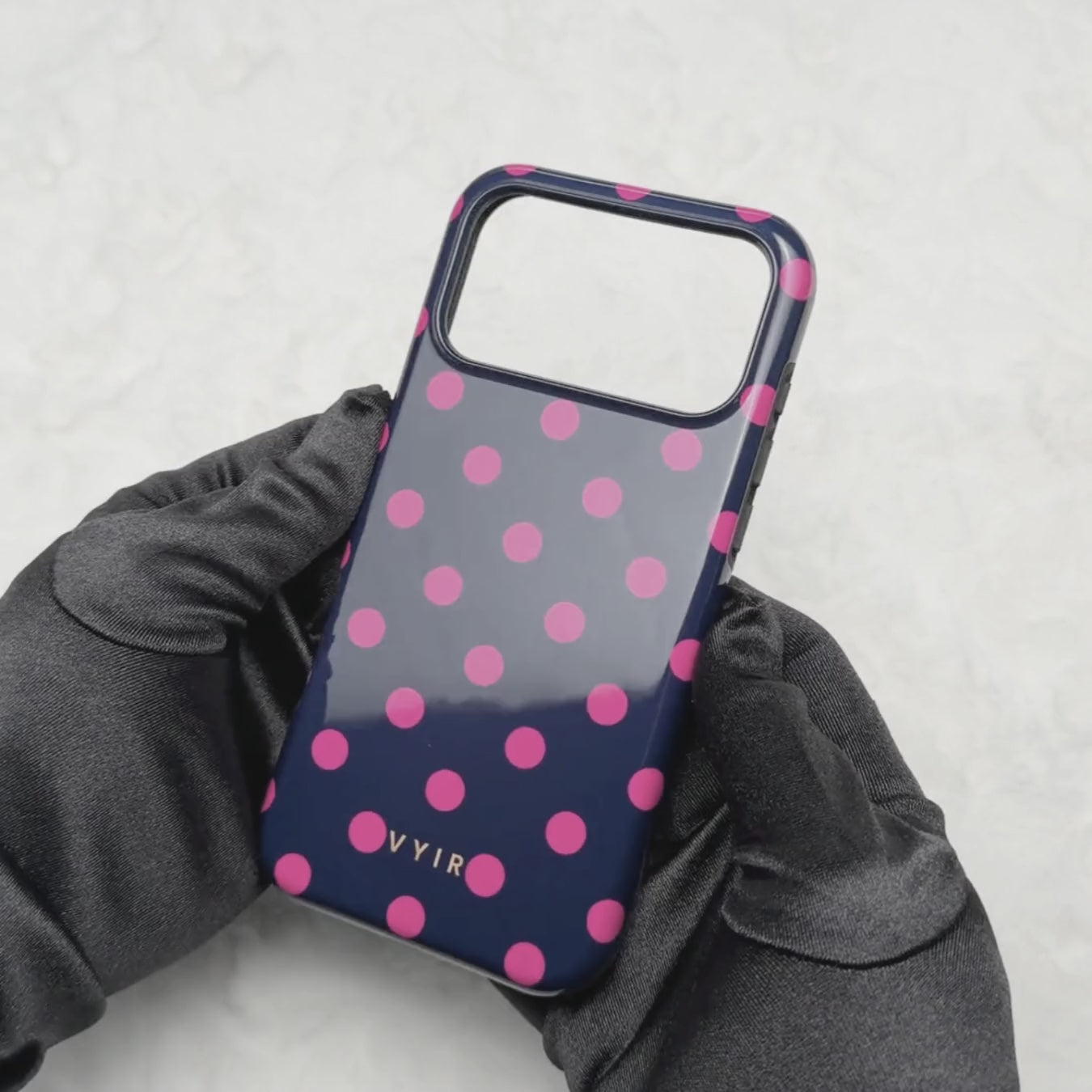 Classic Polka Dots, Hotspot - Shockproof Phone Case